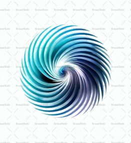Abstrakte Tornadospirale
